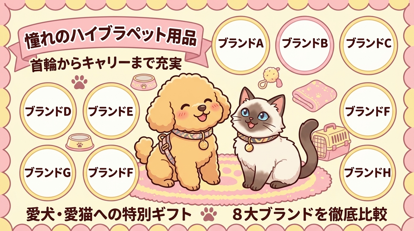 ブランド別のペット用品おすすめアイテム8選