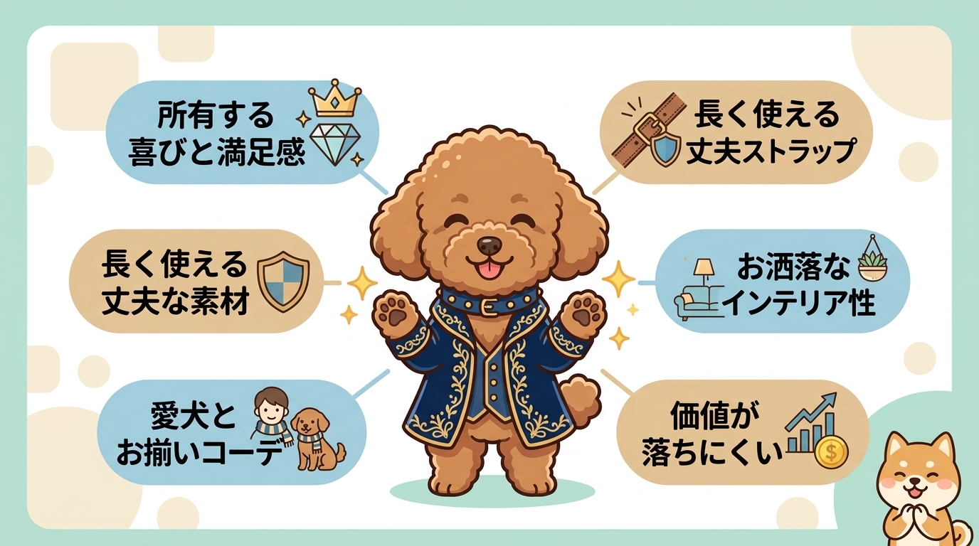 高級なペット用品を購入する5つのメリット