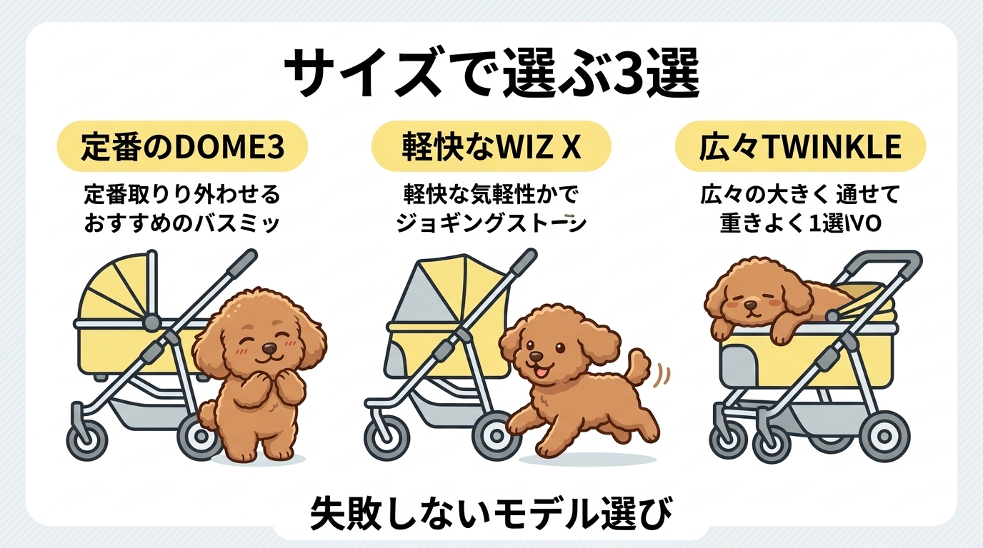 失敗を防ぐ！愛犬に最適なエアバギーのモデル3選