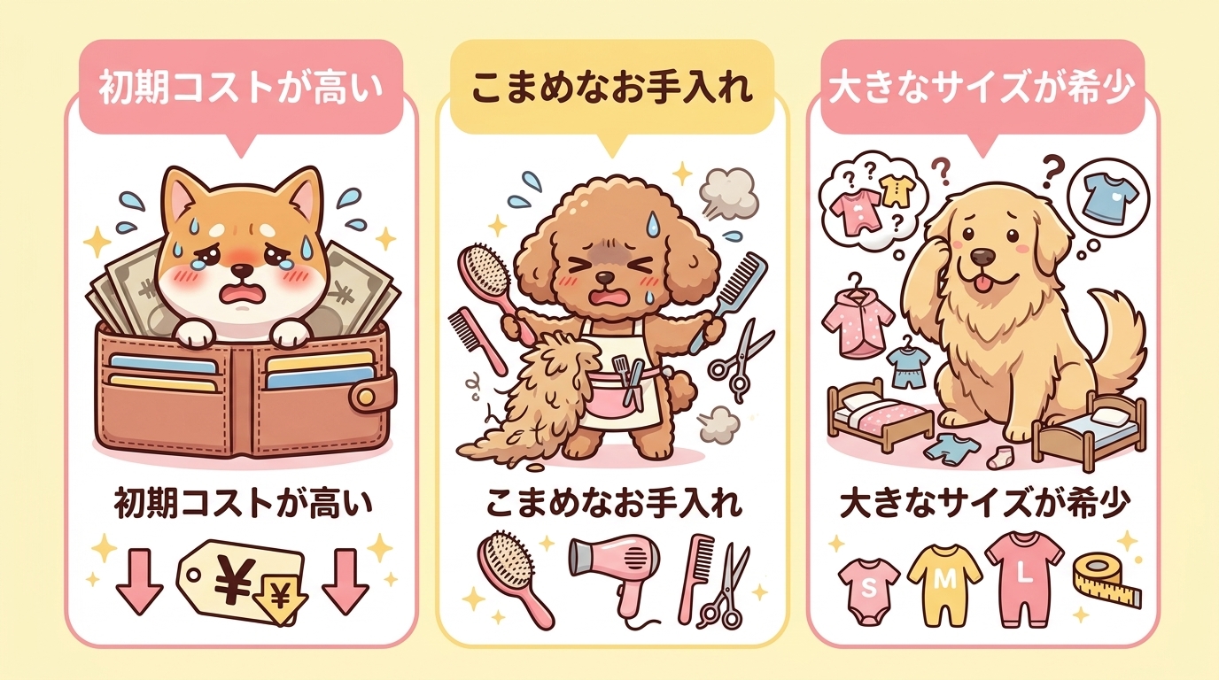 ブランド品だからこそ気になる3つのデメリット