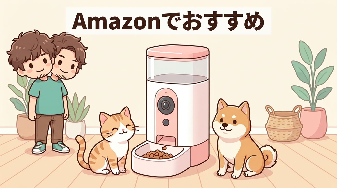 Amazonでおすすめのペットカメラ付き給餌器7選