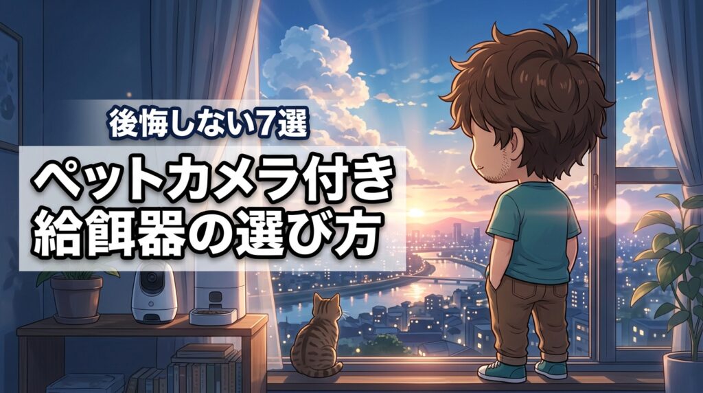 Amazonのペットカメラ付き給餌器で後悔しない選び方5つと厳選7選を紹介