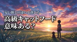 高級キャットフードは本当に意味ある？安価な餌との違いと失敗しない選び方